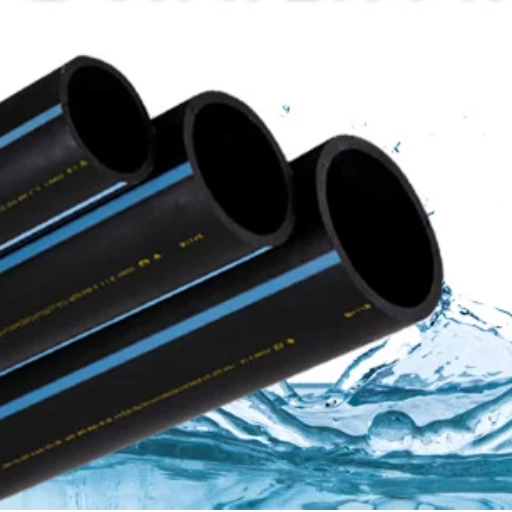 What are the main benefits of using HDPE pipes for water supply?