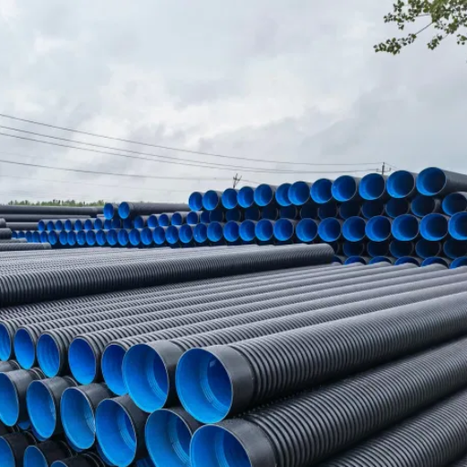 What Are HDPE double-wall corrugated Pipes?