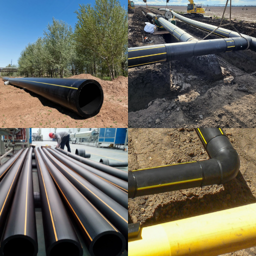 HDPE Gas Pipe application