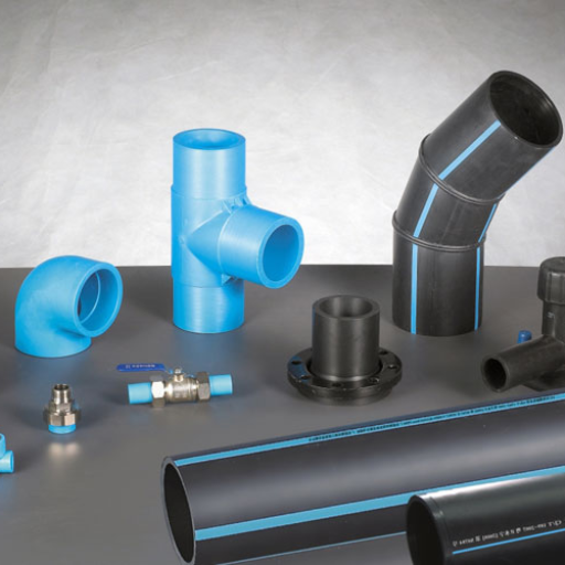 HDPE pipe fittings for water supply