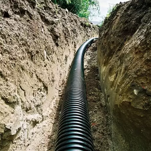 PEX Pipe Underground