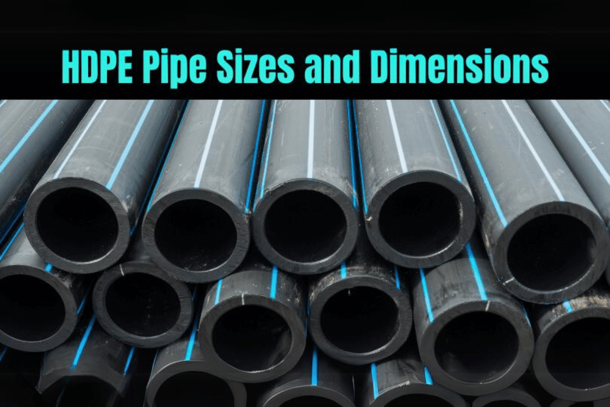 hdpe pipe dimensions