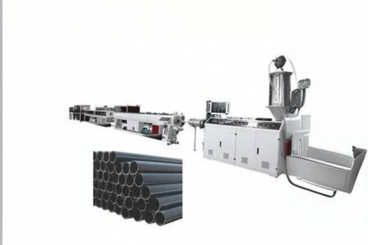 hdpe pipe extrusion line