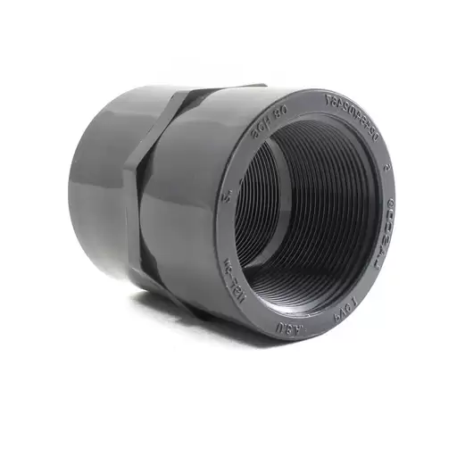 how to connect polyethylene pipe to pvc