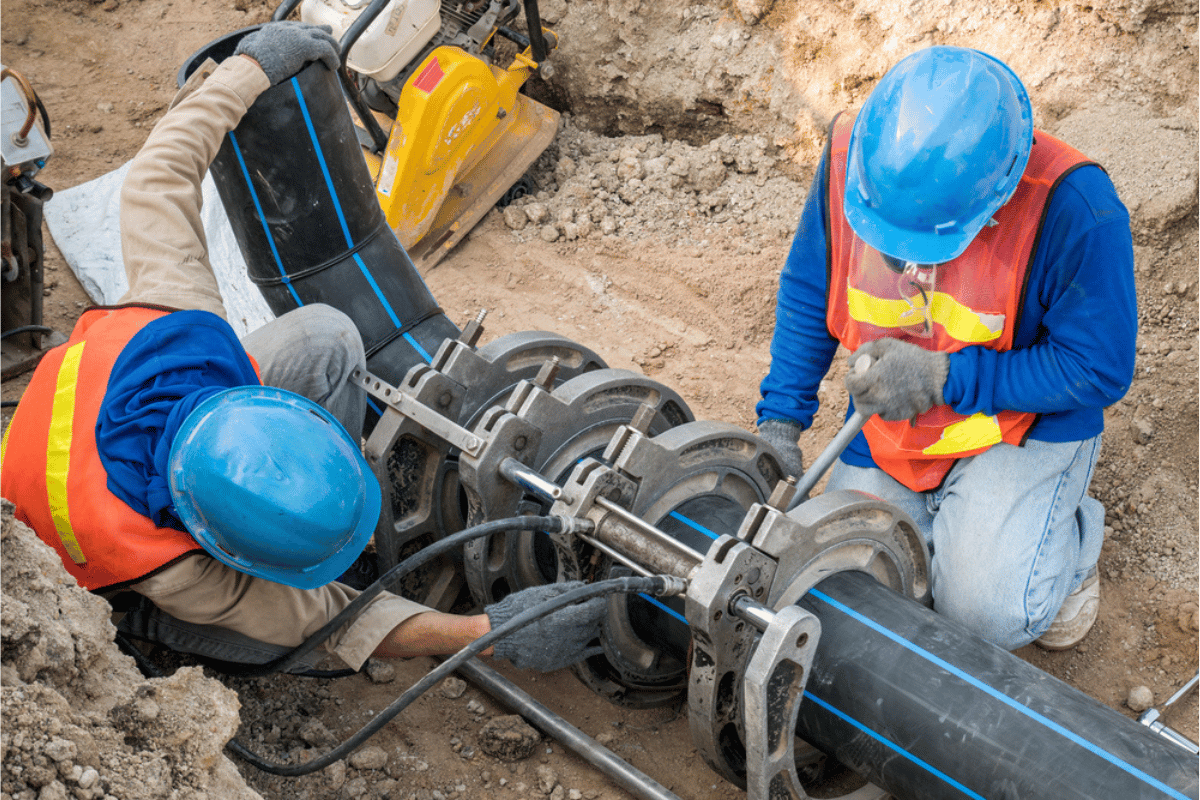 hdpe pipe installation