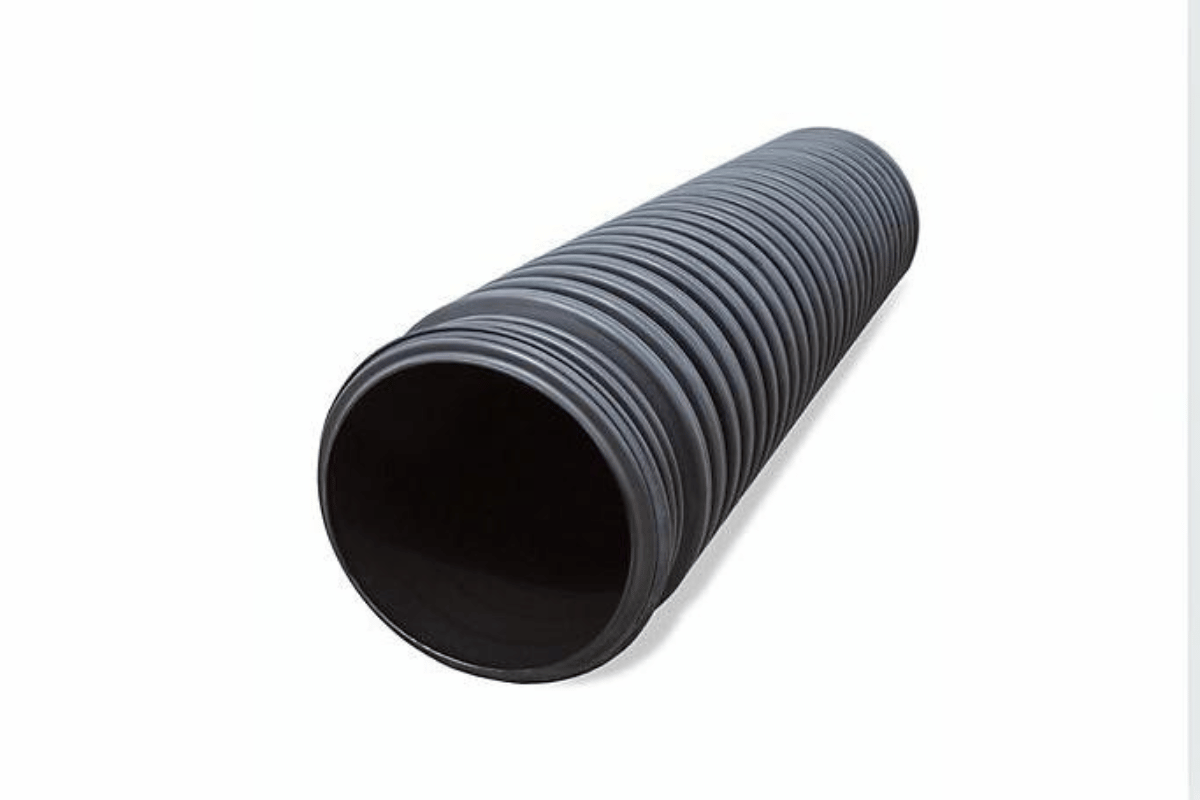 corrugated hdpe pipe