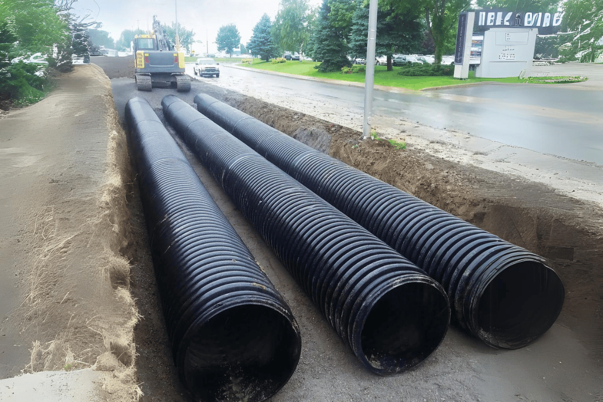 hdpe drainage pipe