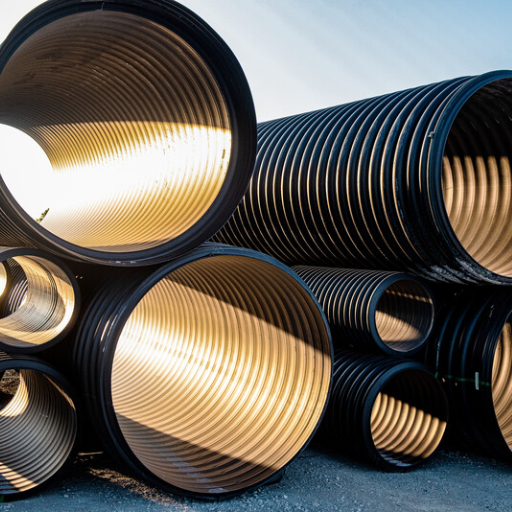 What are the advantages of using HDPE pipes in drainage systems