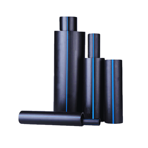 What is the process of recycling HDPE pipe