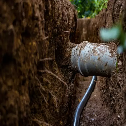 underground water pipe