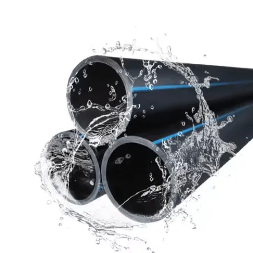 high-density polyethylene pipe for potable water