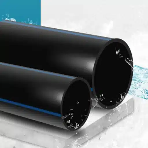 high-density polyethylene pipe for potable water